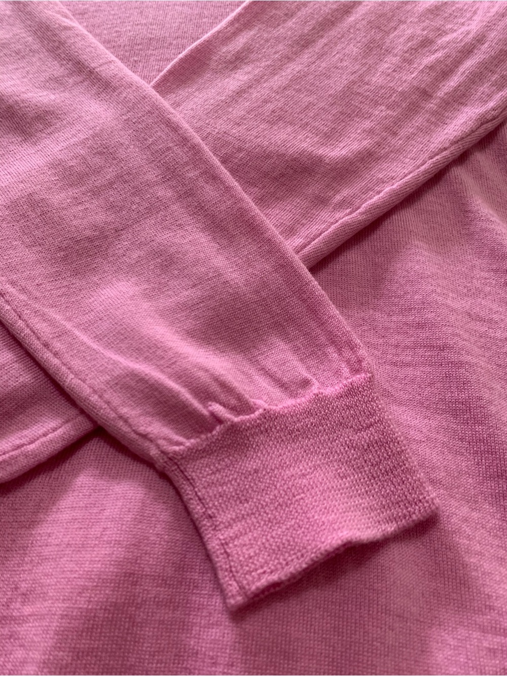 J. Crew Pink Tippy Crewneck Lightweight Sweater - Picture 4 of 4